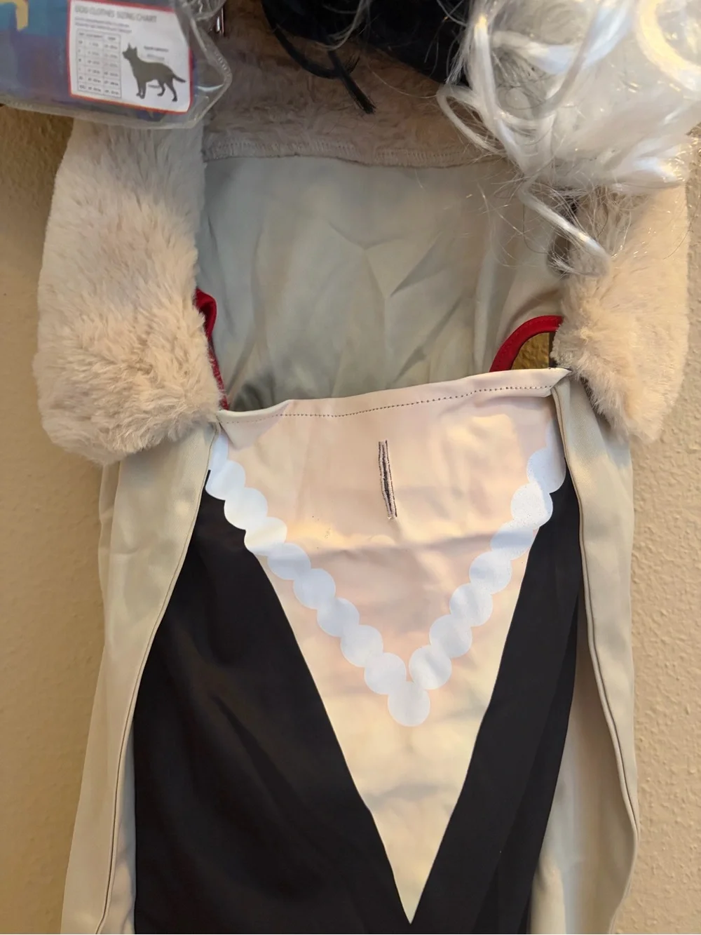 Disney Villains Cruella De Vil Dog Halloween Costume XXL